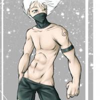 Sexy Cute Naked Kakashi